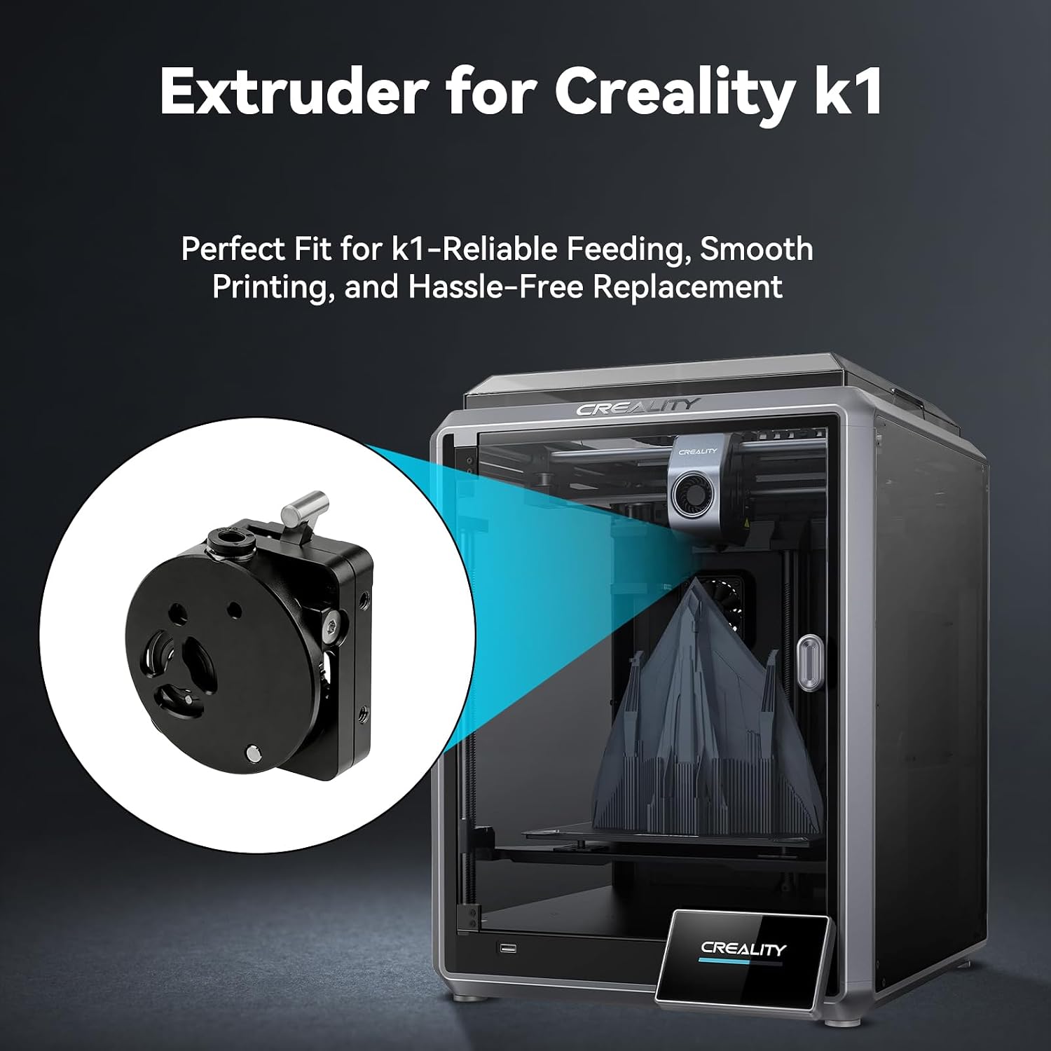 Direct Drive Dual Gear Extruder High Speed - Kit de extrusão de metal K1