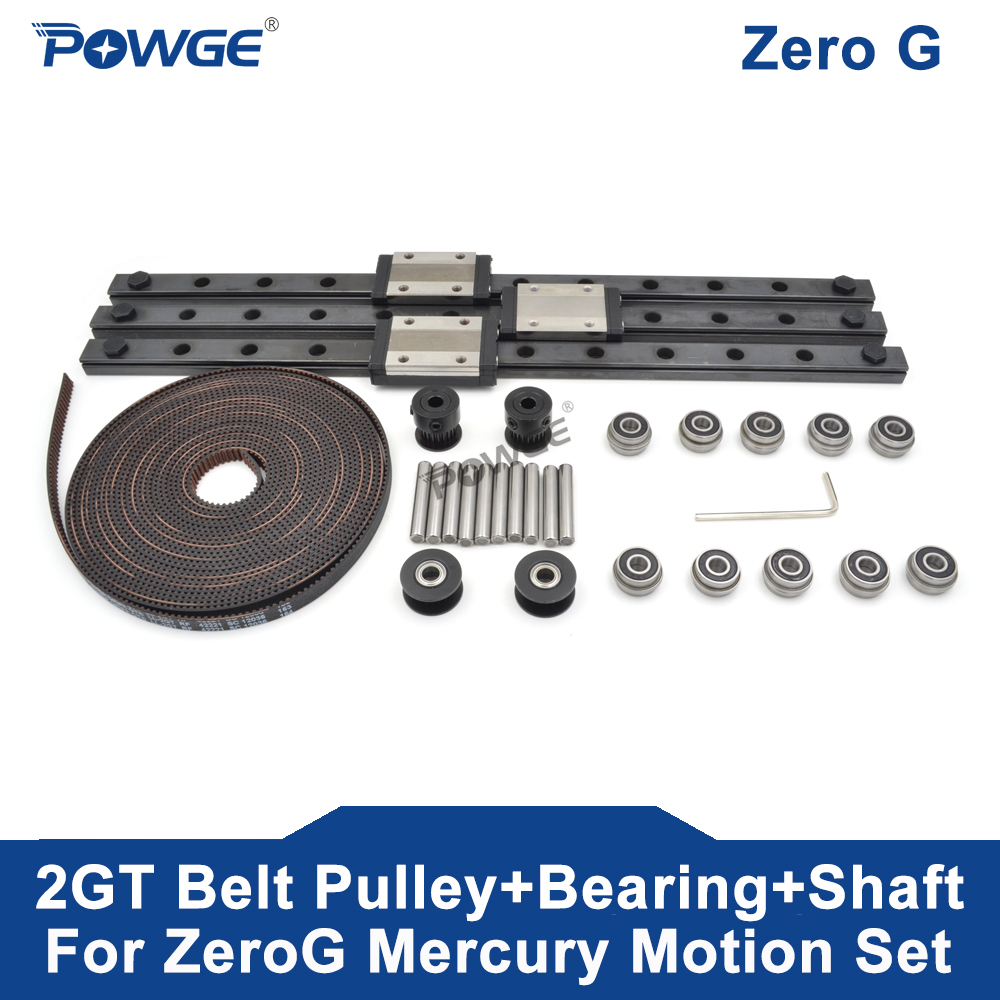 Linear Rail Mgn12H Set - POWGE-ZeroG Mercury 1 Ender 5, correia