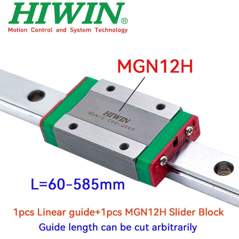Linear Rail Mgn12H Set - Trilho Guia Linear Miniatura Original Genuíno