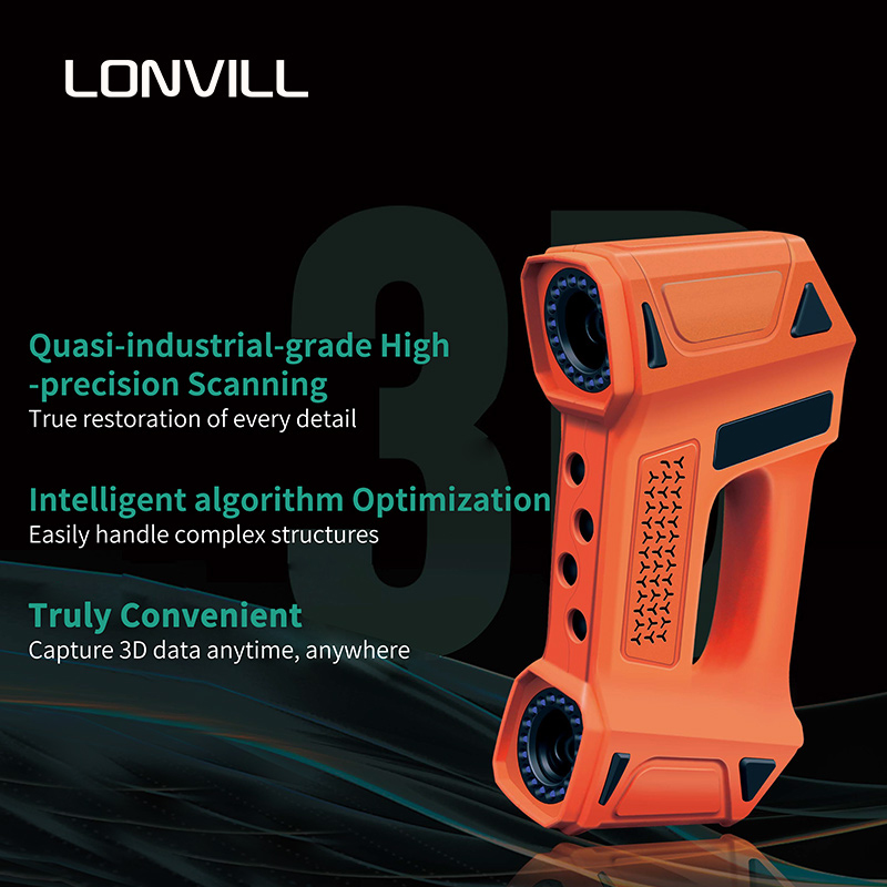 Ferramenta de Escaneamento 3D  - Handheld 3D Scanner High Precision avaliação e preço