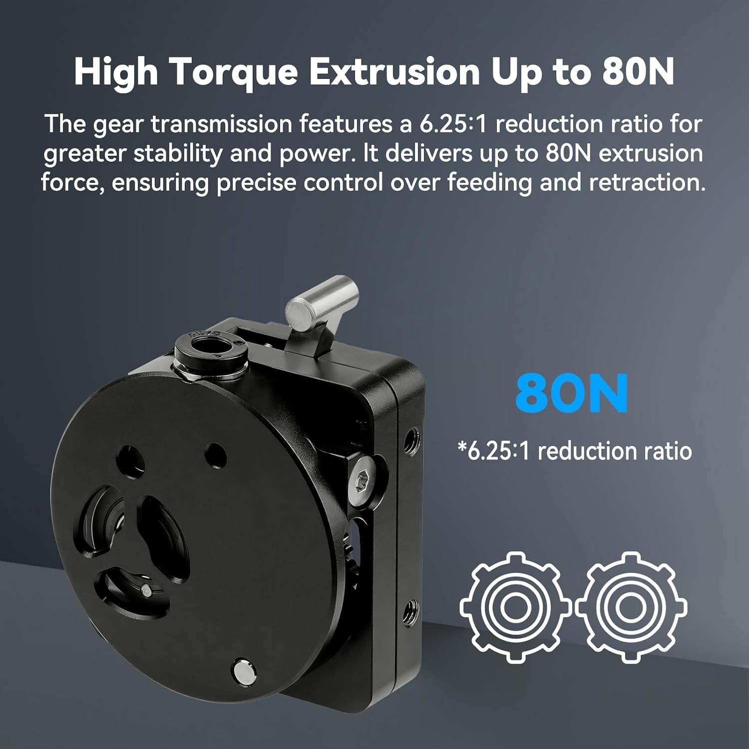 Extrusora K1/K1 Max/K1C/SE, Ki - Direct Drive Dual Gear Extruder High Speed avaliação e preço
