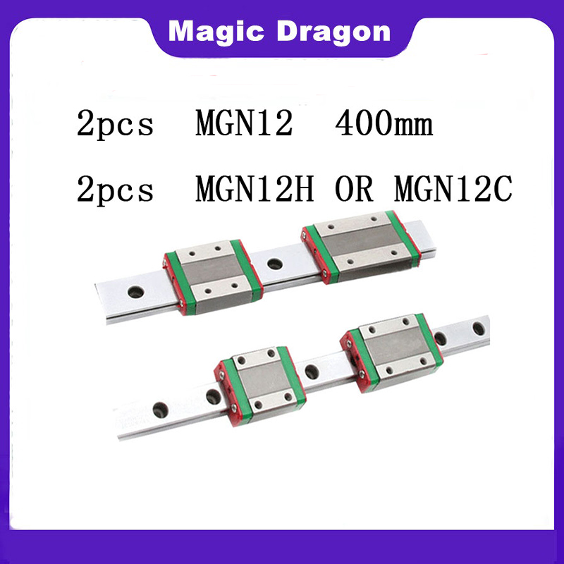 Magic Dragon 2 Peças Guia Line - Linear Rail Mgn12H Set avaliação e preço